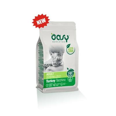 OASY CAT STERILIZED TACCHINO GR 300