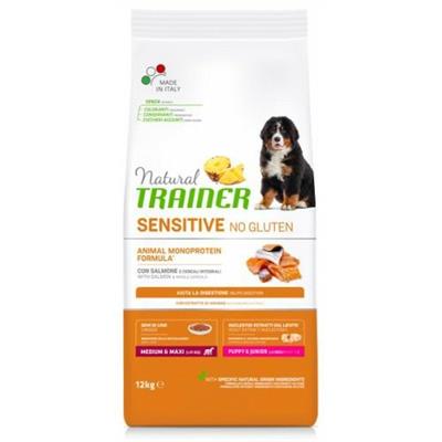 TRAINER SENSITIVE MEDIUM/MAXI PUPPY SALMONE KG 12