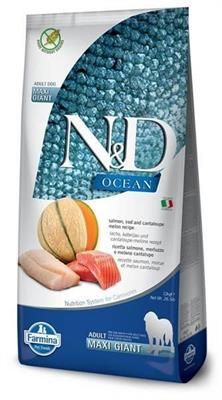 ND DOG OCEAN MAXI SALMONE/MERLUZZO/MELONE KG 12