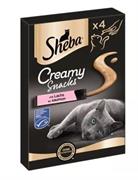 SHEBA CREAMY SNACKS SALMONE 4 X GR 12