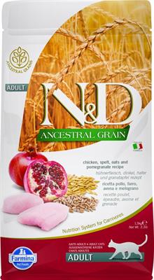 ND CAT ANCESTRAL POLLO/MELOGRANO KG 1,5