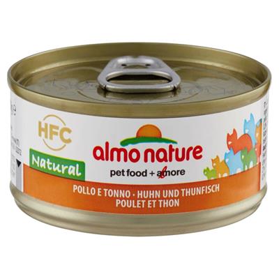 ALMO NATURAL MADE IN ITALY TONNO/POLLO GR 70