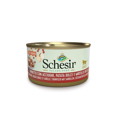 SCHESIR CAT SALADS TONNO/ACCIUGHE GR 85