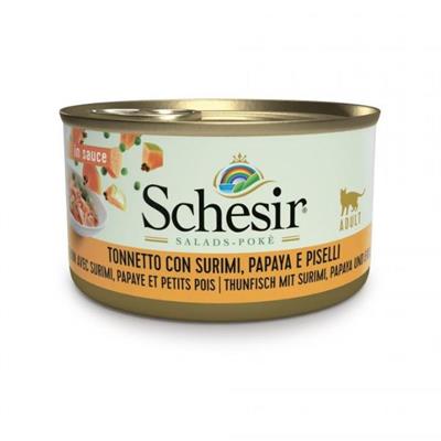 SCHESIR CAT SALADS PESCE OCEANO/ZUCCHINE GR 85