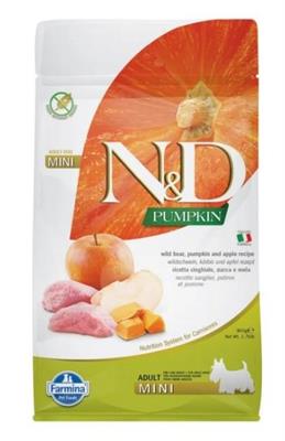 ND DOG PUMPKIN MINI CINGHIALE/MELA KG 2,5