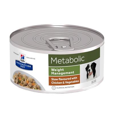 HILL'S DOG METABOLIC SPEZZATINO POLLO/VERDURE GR 156