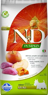 ND DOG PUMPKIN MINI CINGHIALE/MELA KG 7