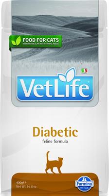 VET LIFE CAT DIABETIC GR 400