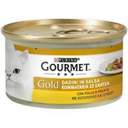 GOURMET GOLD DADINI FEGATO/POLLO GR 85