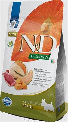 ND DOG PUMPKIN MINI ANATRA/MELONE KG 2,5