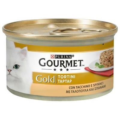 GOURMET GOLD TORTINI TACCHINO/SPINACI GR 85