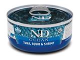 ND CAT OCEAN TONNO/CALAMARI/GAMBERETTI GR 70