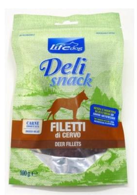 LIFEDOG DELISNACK FILETTO ESSICCATO CERVO GR 100