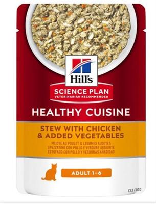 HILL'S CAT HEALTY BUSTE SPEZZATINO 12 X GR 80 POLLO