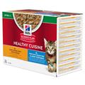 HILL'S KITTEN HEALT CUISINE POLLO/PESCE OCEANO 12 X GR 80