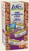 LIFECAT MULTIPACK 6 X GR 50 TONNO/PROSCIUTTO DI POLLO