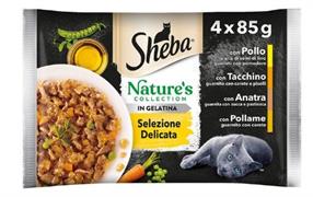 SHEBA NATURE COLLECTION SELEZIONE DELICATA 4 X GR 85