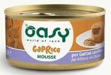 OASY CAT CAPRICE MOUSSE GATTINI POLLO GR 85