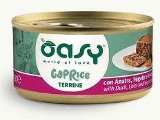 OASY CAT CAPRICE TERRINE ANATRA/VERDURE GR 85