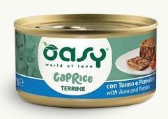 OASY CAT CAPRICE TERRINE TONNO/POMODORO GR 85