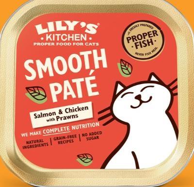 LILY'S CAT PATE' VELLUTATO SALMONE/POLLO 19 X GR 85