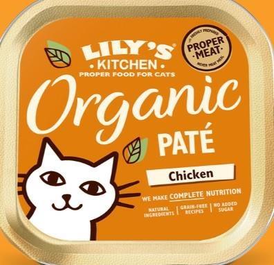 LILY'S CAT PATE' BIOLOGICO POLLO 19 X GR 85