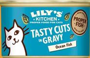 LILY'S CAT PEZZETTONI IN SALSA PESCE DELL'OCEANO GR 85