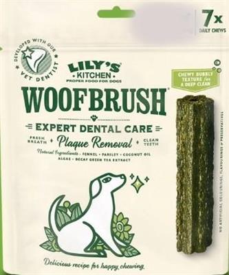 LILY'S DOG SNACK WOOFBRUSH DENTAL MEDIUM MPACK 7 X GR 28