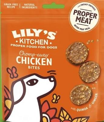 LILY'S DOG SNACK CHOMP-AWAY BITES POLLO GR 70