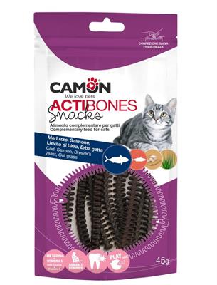 CAMON ACTIBONES GATTO MERLUZZO/SALMONE GR 45