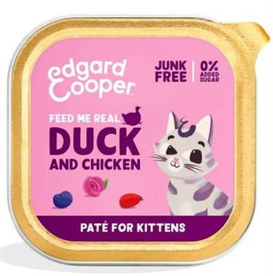 EDGARD COOPER KITTEN PATE' ANATRA POLLO 16 X 85 GR