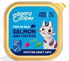 EDGARD COOPER CAT PATE' SALMONE POLLO 16 X 85 GR