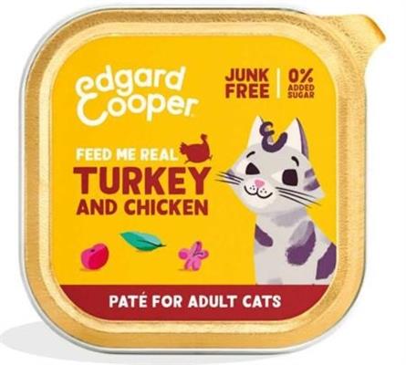 EDGARD COOPER CAT PATE' TACCHINO POLLO 16 X 85 GR