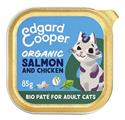 EDGARD COOPER CAT PATE' BIOLOGICO SALMONE POLLO 16 X 85 GR