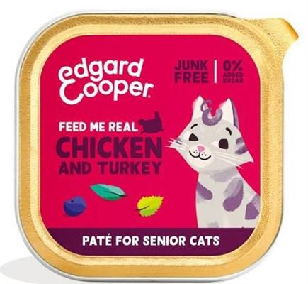 EDGARD COOPER CAT PATE' SENIOR TACCHINO POLLO 16 X 85 GR