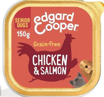 EDGARD COOPER DOG SENIOR POLLO SALMONE 11X150 GR