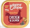 EDGARD COOPER DOG SENIOR POLLO SALMONE 11X150 GR