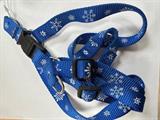 PETTORINA NYLON FIOCCHI NEVE BLU REGOLABILE 2 CM