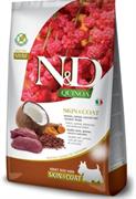 ND DOG QUINOA MINI SKIN/COAT CERVO/COCCO/CURCUMA KG 7