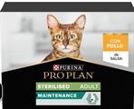 PRO PLAN CAT BUSTE MULTIPACK STERILIZED POLLO 10XGR 85