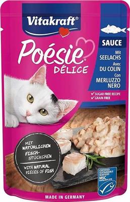 POESIE DELICE SAUCE MERLUZZO NERO 23 X GR 85