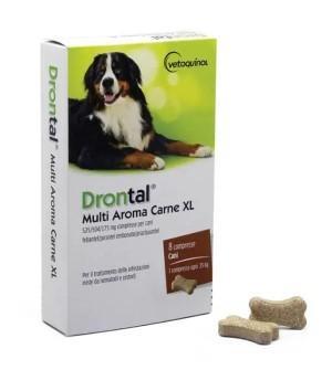 DRONTAL MULTI AROMA CARNE XL 8 CPR