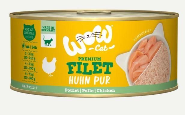 WOW CAT FILETTO POLLO GR 70