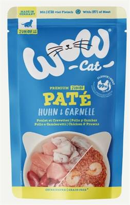 WOW CAT BST PATE' KITTEN POLLO GAMBERI 12 X GR 125