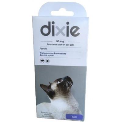 DIXIE FIPRONIL SPOT ON GATTO ML 0,5 1 PIPETTA