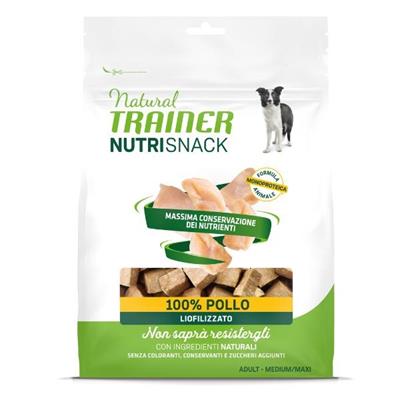 TRAINER DOG NUTRISNACK ADULT POLLO GR 50 CHUNKS