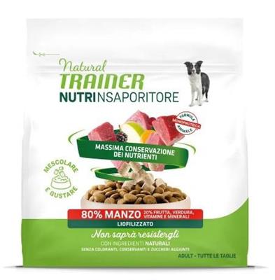 TRAINER DOG NUTRINSAPORITORE ADULT MANZO GR 120 TOPPER