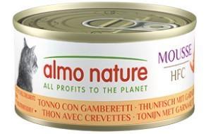 ALMO HFC CAT TONNO CON GAMBERETTI MOUSSE GR 70