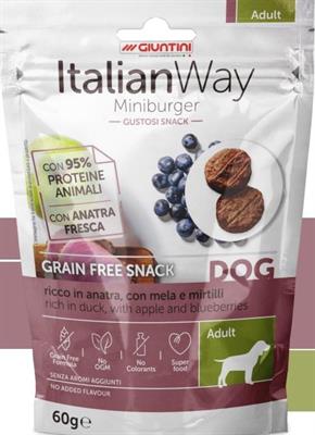 ITALIAN WAY DOG BURGER ANATRA GR 60