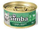 SIMBA CAT VITELLO/ROGNONE GR 85